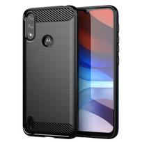 Hurtel Carbon Case skirtas Motorola Moto E7i Power, juodas