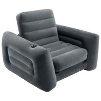 Pripučiama sofa Intex, pilka