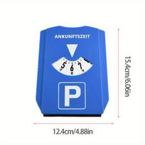 Automobilio stovėjimo disko laikmatis su ledo grandikliu.
