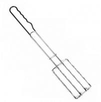 Grilio spaustukas BBQ Collection 50cm, sidabrinis