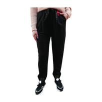 Laisvalaikio kelnės moterims, juodos, XL/XXL