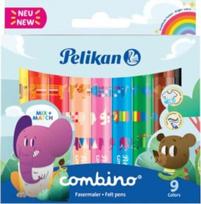 Flomasteriai Herlitz Colorella Super Combino C411, 9 vnt.