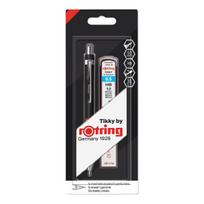 Rinkinys su pieštuku, grafitu ir trintuku Rotring Tikky