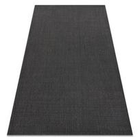 Kilimas sizalio virvelės FLAT 48663/090 juoda Sklandus