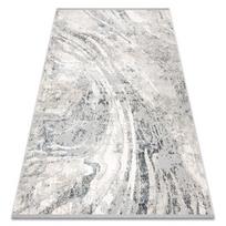 Kilimas TULS Šiuolaikinis, strukturalny, kutai 51328 Vintažas, abstrakcijos kaulo / pilka, 280x370 cm