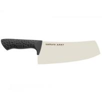 Samura Arny Cleaver virtuvės peilis 208mm AUS-8 Black TPE Pilka patogi rankena HRC 59