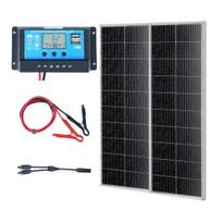 Saulės kolektoriaus rinkinys Vevor 200W 12V 16,66A