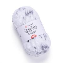 Mezgimo siūlai YarnArt Baby Color 50 g, spalva 205