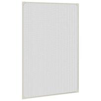 vidaXL Magnetinis tinklelis nuo vabzdžių langams, baltas, 80x120cm