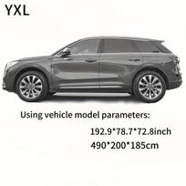 Automobilio apsauginis uždangalas su aliuminio folija, 3XXL