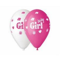 Premium balionai (tinka heliui) Baby Girl, 13 / 5 vnt.