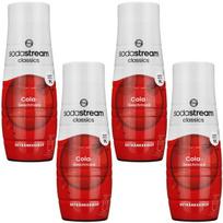 4x "SodaStream" kolos sirupas 440ml