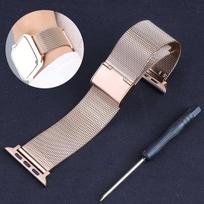 Nerūdijančio plieno Milanese laikrodžio apyrankė,  Rose Golden