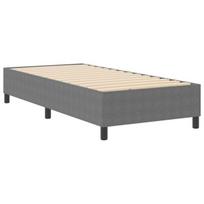 Čiužinio pagrindas Šviesiai pilkas 80x200 cm Velveto audinys