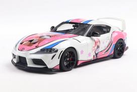 Diecast Modelis SOLIDO S1809008 TOYOTA GR SUPRA SOLIDO WORKS ITASHA WHITE 2024 1/18
