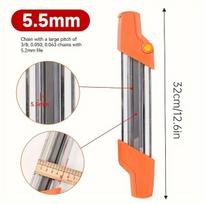 Rankinis grandinės galąstuvas, Oranžinis 5,5 mm rankinis galąstuvas (1 rinkinys)