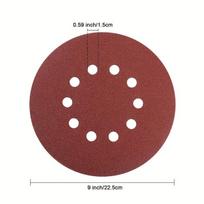 225 mm šlifavimo diskai gipso kartonui, 60#-10 vnt