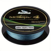 Pintas žvejybos valas Senma MBteam 4, 500m, 0.14mm, 15LB,  pilka