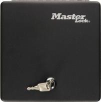 MASTER LOCK Metalo kasetė su raktu juoda (2111466)