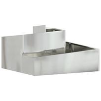 Vazonas 80x80x50 cm Galvanizuoto Plieno