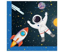 Popierinės servetėlės ​Rocket Space, 33 x 33 cm, 20 vnt