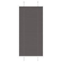 Plisuota žaliuze juoda 65x150 cm audinio plotis 64,4 cm