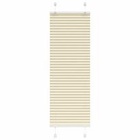 Plisuotas blind cream 45x150 cm audinio plotis 44,4 cm