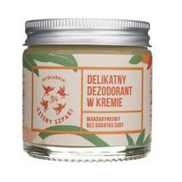 Kreminis dezodorantas be sodos Mydlarna Cztery Szpaki Mandarinas, 60 ml