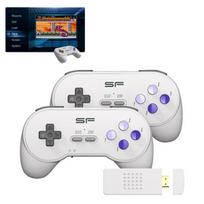 Žaidimų konsolė Belaidė klasikinių TV žaidimų konsolė HappyJoe SFC 1900+ Games + Download
