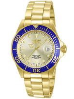 Vyriškas laikrodis Invicta Pro Diver, 40mm, auksinis