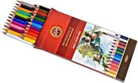 Akvareliniai pieštukai Koh-I-Noor Mondeluz Fruit, 24 spalvų