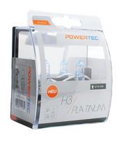 Automobilinės lemputės M-Tech Powertec Platinum +130% H3 12V, 2 vnt.