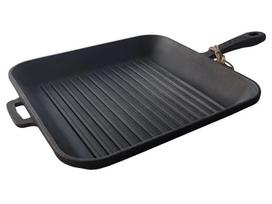 MAYSTERNYA KVADRATINĖ KETAUS KEPTUVĖ SU GRILL PAVIRŠIUMI 28×28 cm (280-280-40MRgrill)