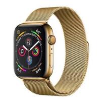 „iLike Apple Watch 7“ magnetinis dirželis, 45 mm, magnetinė apyrankė, auksinė