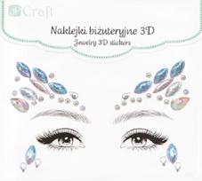 Veido lipdukai - kristalai 3D Night Beauty