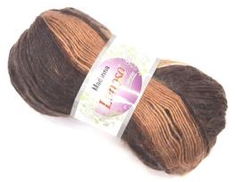 Mezgimo siūlai Lanoso Madonna 100g; spalva 620