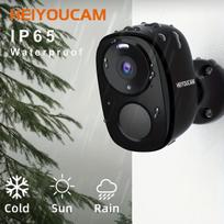 HEIYOUCAM 2K Belaidė Lauko Saugumo Kamera, Juoda. , BW4-B (TF64)