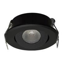Mati led c 1,5w juoda 4000k dekoratyvinis led maitinimas power šviestuvas Struhm 20 x 52 x 52 mm