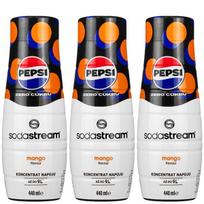 3x "SodaStream Pepsi Max Mango" sirupas 440ml