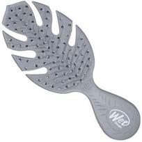 Plaukų šepetys Wetbrush Go Green Mini Detangler ultrasoft intelliflex, pilkas