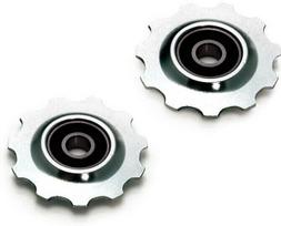 Galinio pavarų perjungėjo ratukų komplektas XLC Pulley wheels PU-A01 Standard