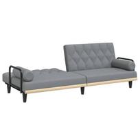 Sofa-lova su porankiais vidaXL, pilka