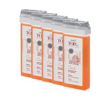 Depiliacinis vaškas Italwax TopFormula Coral, 100ml x5