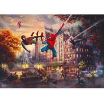 Dėlionė - SCHMIDT - Žmogus voras ir draugai: Galutinis sąjunga - Thomas Kinkade - 1000 dalių - 69,3x49,3 cm - Animaciniai filmai