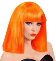Perukas showgirl oranžinis