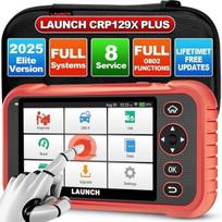 OBD2 diagnostikos įrankis - LAUNCH - CRP129X Plus 3.0 - 5" HD ekranas - Android 8.1 - 32G RAM