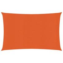 vidaXL Burė nuo saulės, oranžinės spalvos, 4x5m, HDPE, 160g/m²