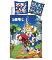 Vaikiškas patalynės komplektas Sonic the Hedgehog, 100×135, 3 dalių