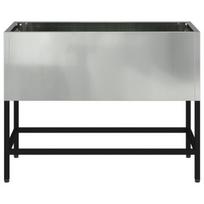 Pakeltas Sodo Vazonas 60x26x45 cm Cinkuotas Plienas
