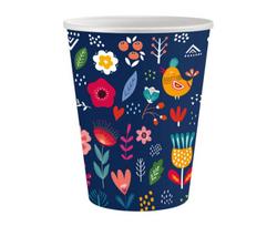 Vienkartiniai popieriniai puodeliai Summer collection - Have fun, 250 ml